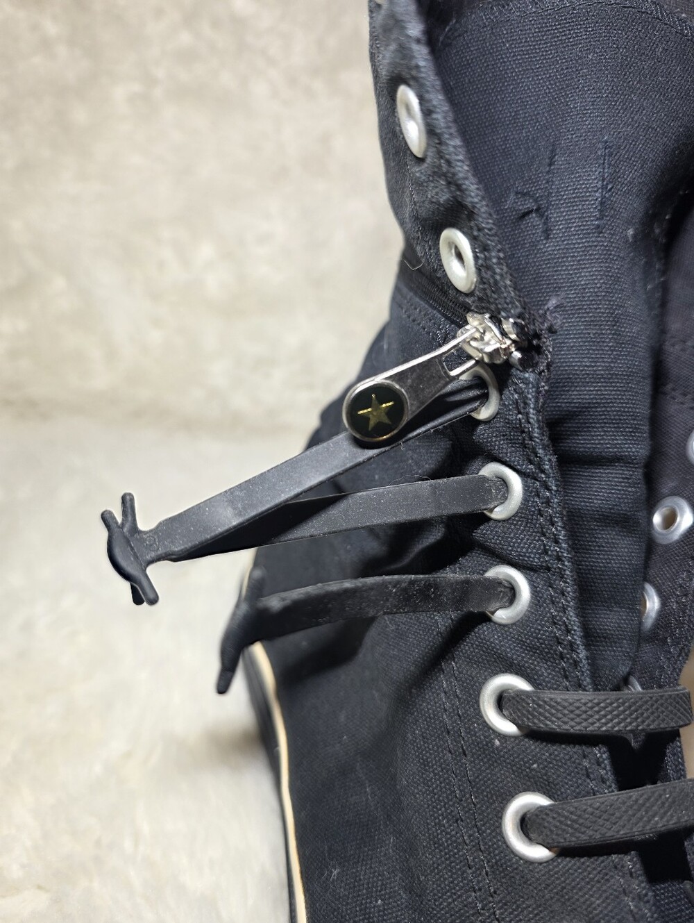 Rare Converse Chuck Taylor XX-Hi Convertible Zip-Off Boots Men 10 / Wmn 12 - Picture 11 of 12